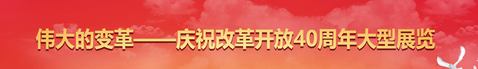 伟大的变革——庆祝改革开放40周年大型展览