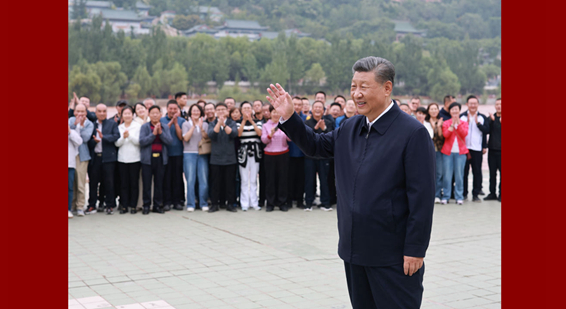 习近平在甘肃考察